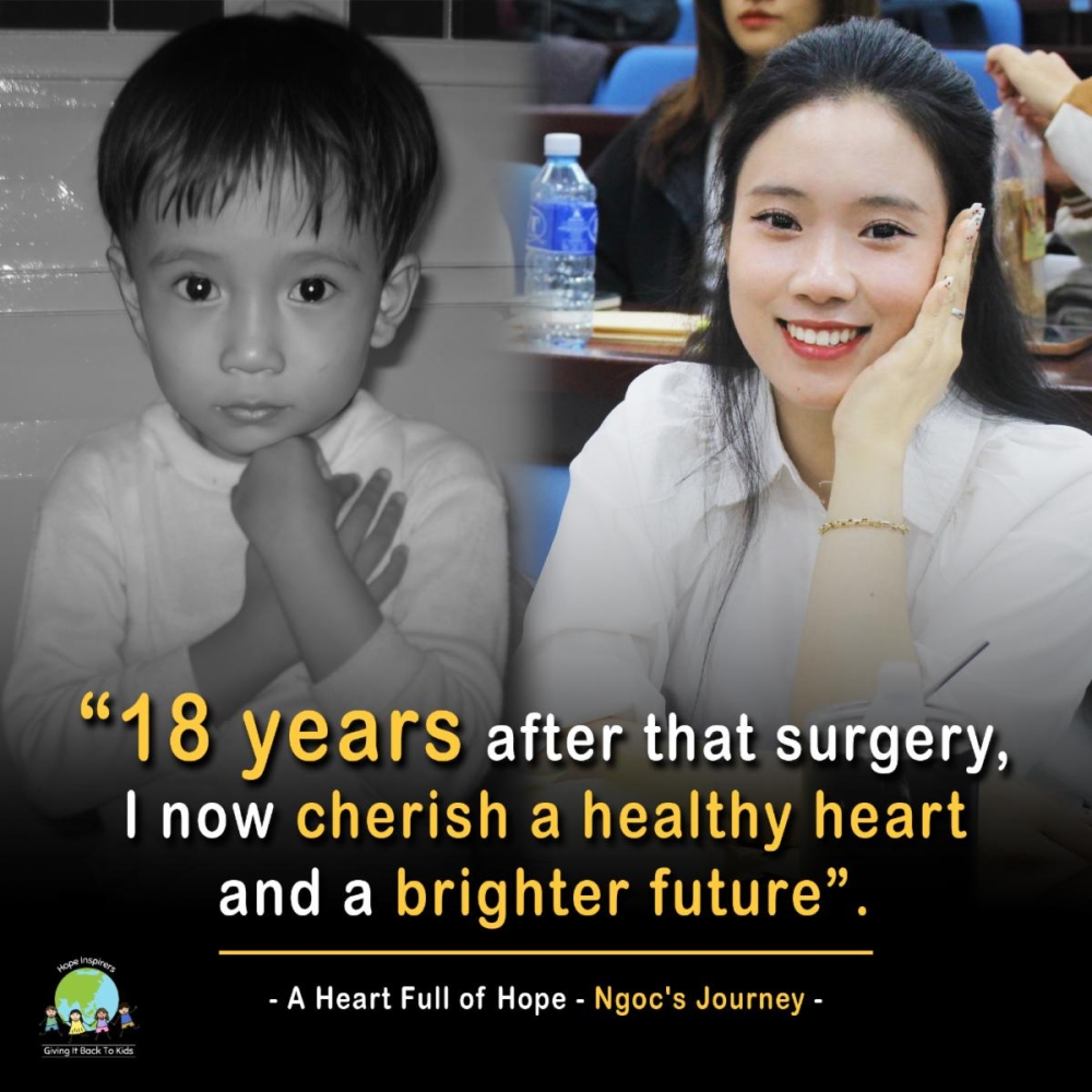 18 years after that surgery, I now cherish a healthy heart